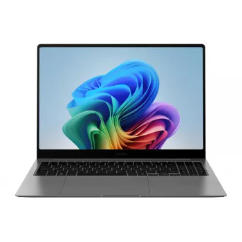 Samsung NP960XHAA-EXP Intel Core Ultra 5 256V Laptop 40,6 cm (16 Zoll) Touchscreen 2.8K 16 GB LPDDR5x-SDRAM 512 GB SSD Wi-Fi 7 (802.11be) Windows 11 Home Grau
