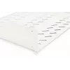 DIGITUS 2U Rack-Einbauregal fest montiert belüftet, Farbe grau (RAL 7035), bis 25 kg, 85x483x350 mm