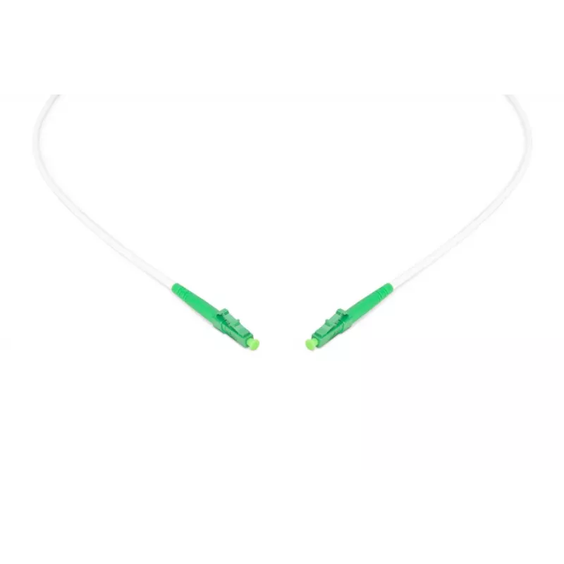 DIGITUS Fiber optic steel-armored patch Kabel - simplex singlemode LC/APC - LC/APC - 20m