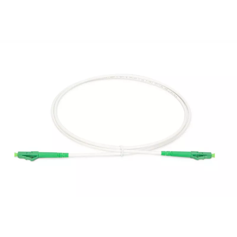DIGITUS Fiber optic steel-armored patch Kabel - simplex singlemode LC/APC - LC/APC - 20m