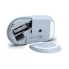 HP 400 Leise blaue kabellose Maus, beidhändig, RF Wireless + Bluetooth, 6000 DPI, Blau