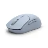 HP 400 Leise blaue kabellose Maus, beidhändig, RF Wireless + Bluetooth, 6000 DPI, Blau