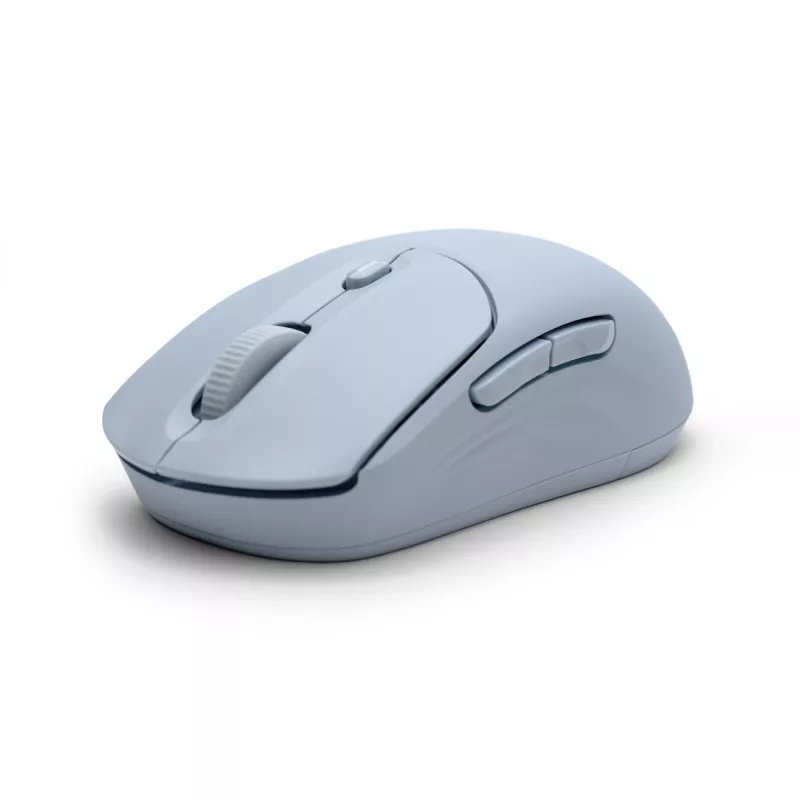 HP 400 Leise blaue kabellose Maus, beidhändig, RF Wireless + Bluetooth, 6000 DPI, Blau
