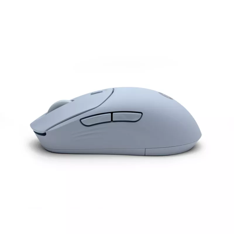 HP 400 Leise blaue kabellose Maus, beidhändig, RF Wireless + Bluetooth, 6000 DPI, Blau