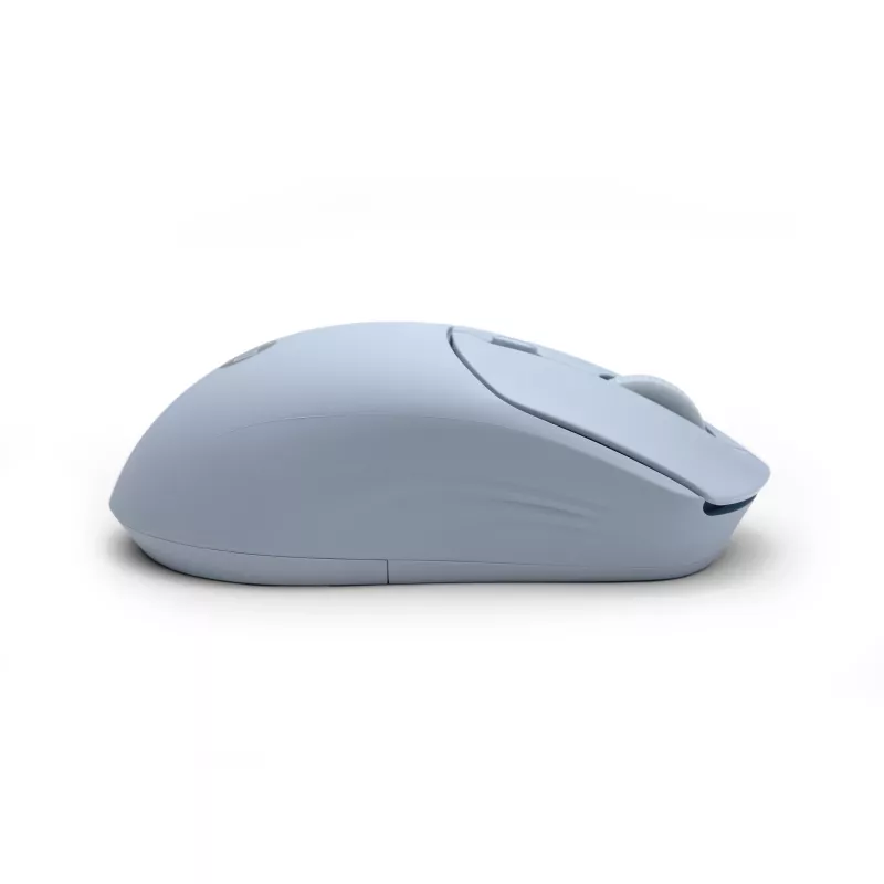 HP 400 Leise blaue kabellose Maus, beidhändig, RF Wireless + Bluetooth, 6000 DPI, Blau
