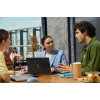 HP 400 Leise blaue kabellose Maus, beidhändig, RF Wireless + Bluetooth, 6000 DPI, Blau
