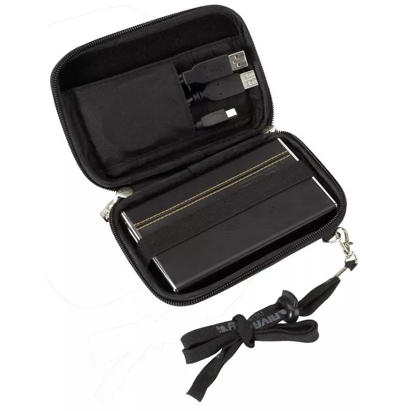 Shell case Rivacase 9101 10,9 cm (4,3 Zoll) Schwarz Polyester