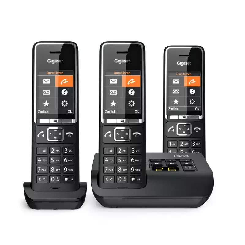 Analoges Telefon Gigaset COMFORT 550A Schnurloses Mobilteil Anruferkennung