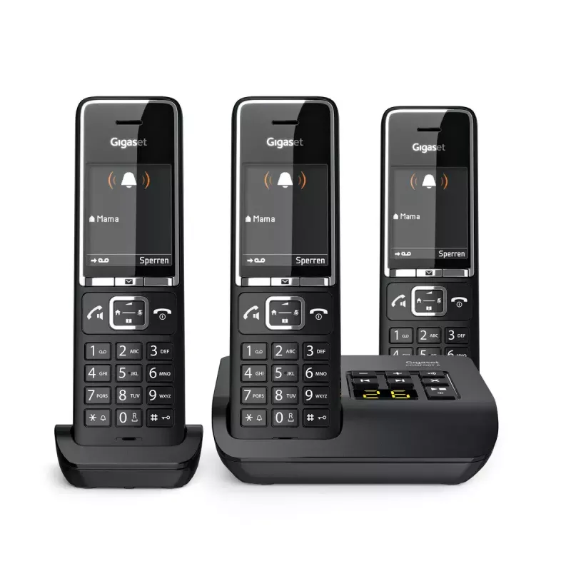 Analoges Telefon Gigaset COMFORT 550A Schnurloses Mobilteil Anruferkennung