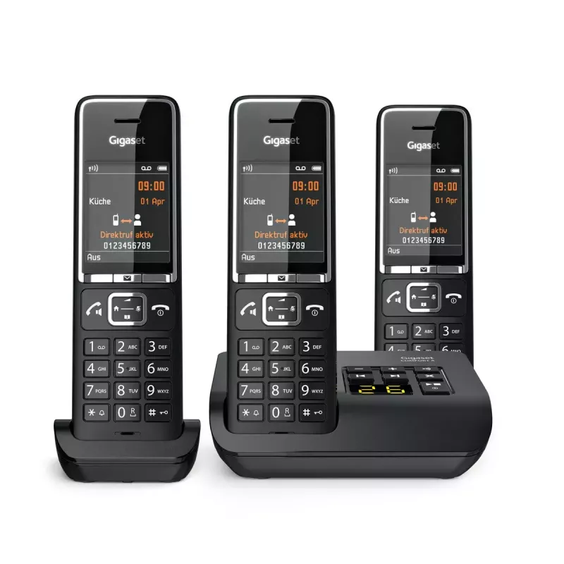 Analoges Telefon Gigaset COMFORT 550A Schnurloses Mobilteil Anruferkennung