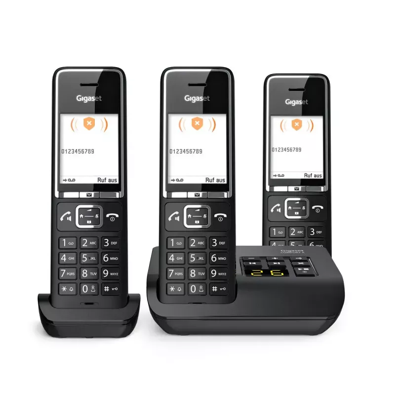 Analoges Telefon Gigaset COMFORT 550A Schnurloses Mobilteil Anruferkennung