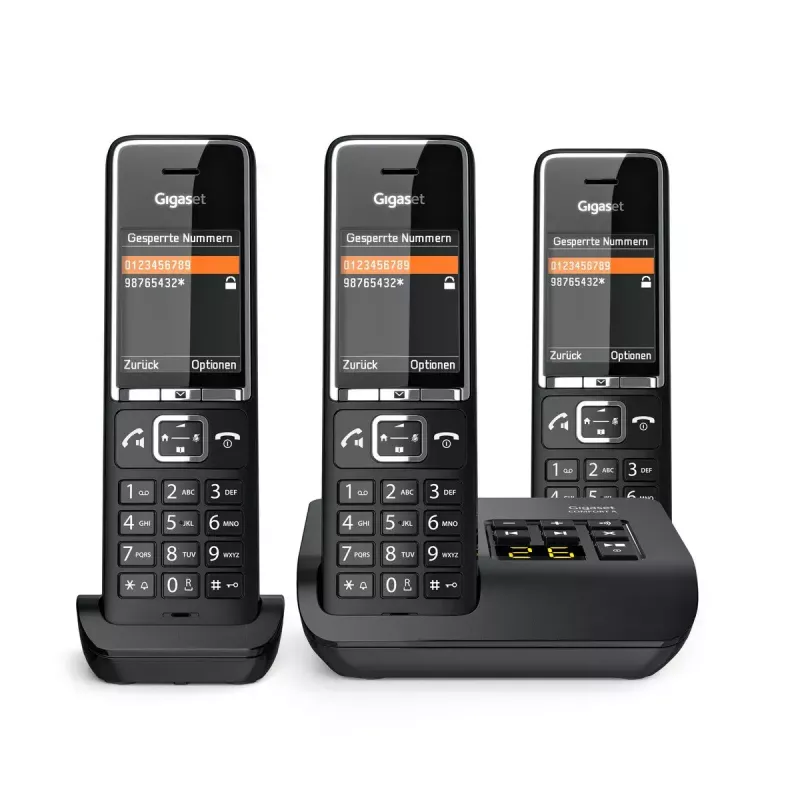 Analoges Telefon Gigaset COMFORT 550A Schnurloses Mobilteil Anruferkennung
