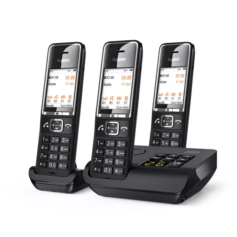 Analoges Telefon Gigaset COMFORT 550A Schnurloses Mobilteil Anruferkennung