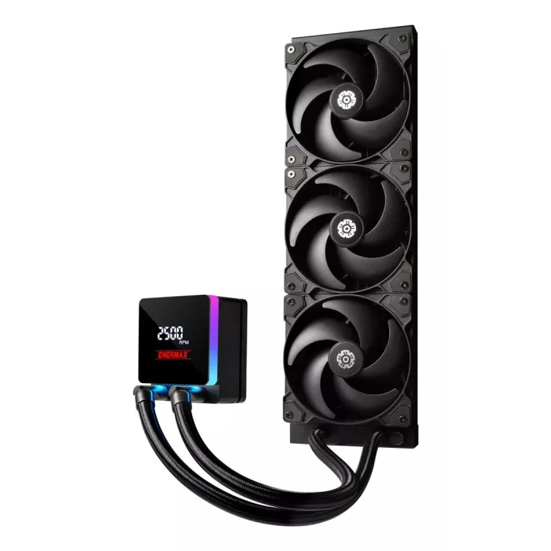 Flüssigkeitskühlungsset ENERMAX ELC-LTXTR360 mit 120-mm-Lüftern, 360-mm-Radiator