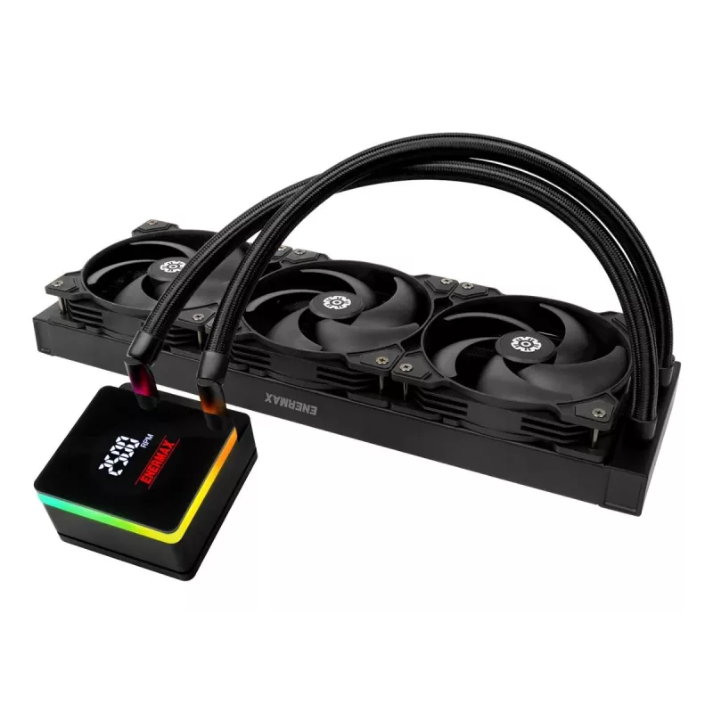 Flüssigkeitskühlungsset ENERMAX ELC-LTXTR360 mit 120-mm-Lüftern, 360-mm-Radiator