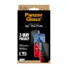 Bildschirmschutz PanzerGlass 2-Wege-Sichtschutz für iPhone 17 Pro Max — gehärtetes Glas, Ultra-Weit-Passform, EasyAligner