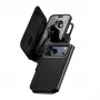 Schützende Zwei-in-Eins-Handyhülle mit Kartenfach PanzerGlass CARE Feature Case Tango mit MagSafe für iPhone 17 Pro Max, schwarz