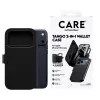 Schützende Zwei-in-Eins-Handyhülle mit Kartenfach PanzerGlass CARE Feature Case Tango mit MagSafe für iPhone 17 Pro Max, schwarz