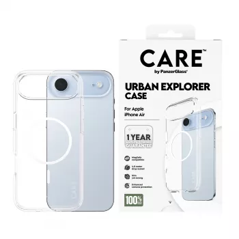 Cover PanzerGlass CARE by Flagship Case Transparent Urban Explorer White MagSafe iPhone 17 Air