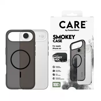 PanzerGlass CARE™ by ® Urban Explorer Case Smokey w. Schwarz MagSafe iPhone Air
