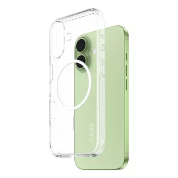 PanzerGlass CARE™ by ® Urban Explorer Case Transparent w. White MagSafe iPhone 17