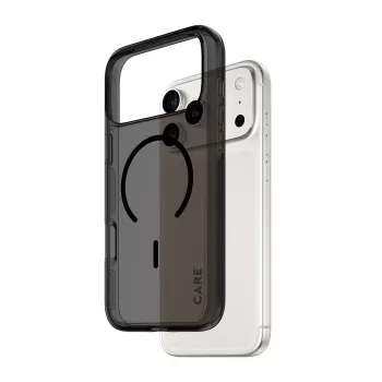 PanzerGlass CARE™ by ® Urban Explorer Case Smokey w. Schwarz MagSafe iPhone 17 Pro Max