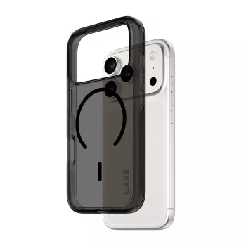 Schutzhülle PanzerGlass CARE™ Urban Explorer Smokey mit Schwarz MagSafe für iPhone 17 Pro (TPU, Schwarz)