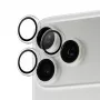 Kameraschutz PanzerGlass Hoops Transparent für iPhone 17 Pro / 17 Pro Max / 16 Pro / 16 Pro Max, gehärtetes Glas, Silikon, 1 Stück