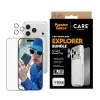 Bildschirmschutz-Bundle PanzerGlass CARE 3-in-1 Flagship Explorer für iPhone 17 Pro – gehärtetes Glas, PET, Silikon, transparent