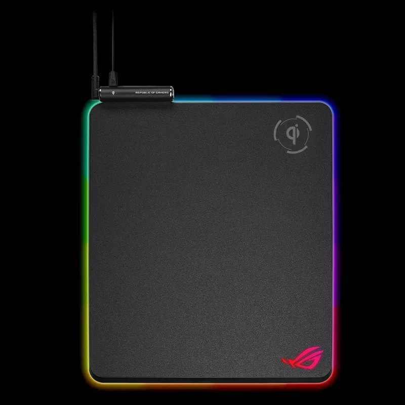 ASUS ROG Balteus Qi Gaming-Mauspad Schwarz