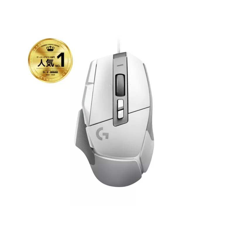 LOGITECH G502 X Gaming-Maus - USB - Weiß - EWR2