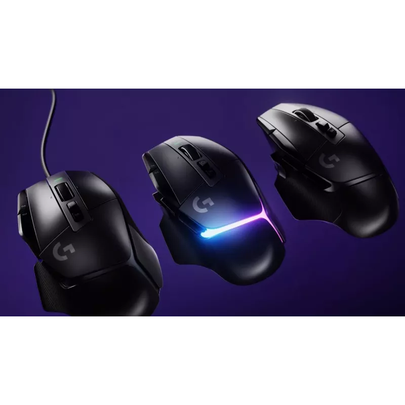 LOGITECH G502 X Gaming-Maus - USB - Weiß - EWR2