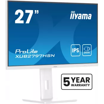 iiyama ProLite XUB2797HSN-W2 Computer Monitor 68,6 cm (27 Zoll) 1920 x 1080 Pixel Full HD LED Weiß
