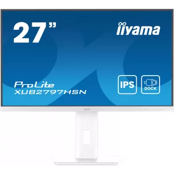 iiyama ProLite XUB2797HSN-W2 Computer Monitor 68,6 cm (27 Zoll) 1920 x 1080 Pixel Full HD LED Weiß