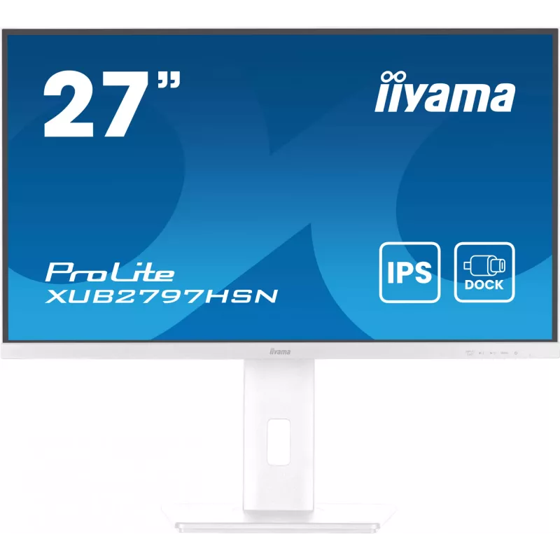 iiyama ProLite XUB2797HSN-W2 Computer Monitor 68,6 cm (27 Zoll) 1920 x 1080 Pixel Full HD LED Weiß