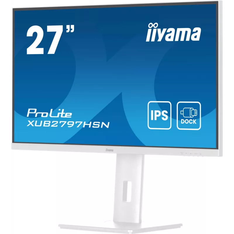 iiyama ProLite XUB2797HSN-W2 Computer Monitor 68,6 cm (27 Zoll) 1920 x 1080 Pixel Full HD LED Weiß