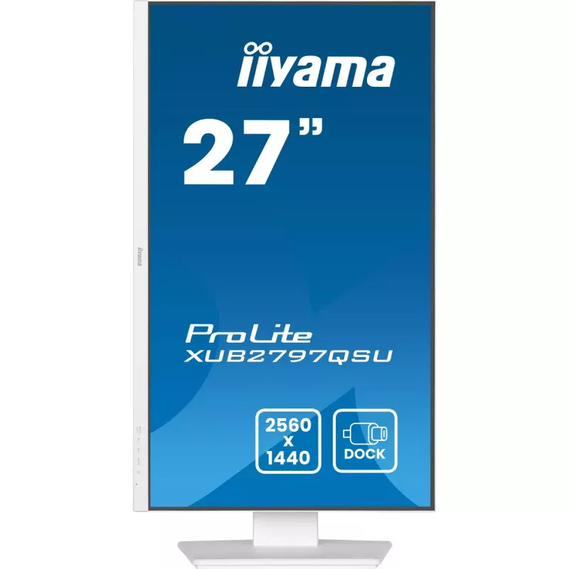 iiyama ProLite XUB2797QSU-W2 Computer Monitor 68,6 cm (27 Zoll) 2560 x 1440 Pixel Quad HD LED Weiß