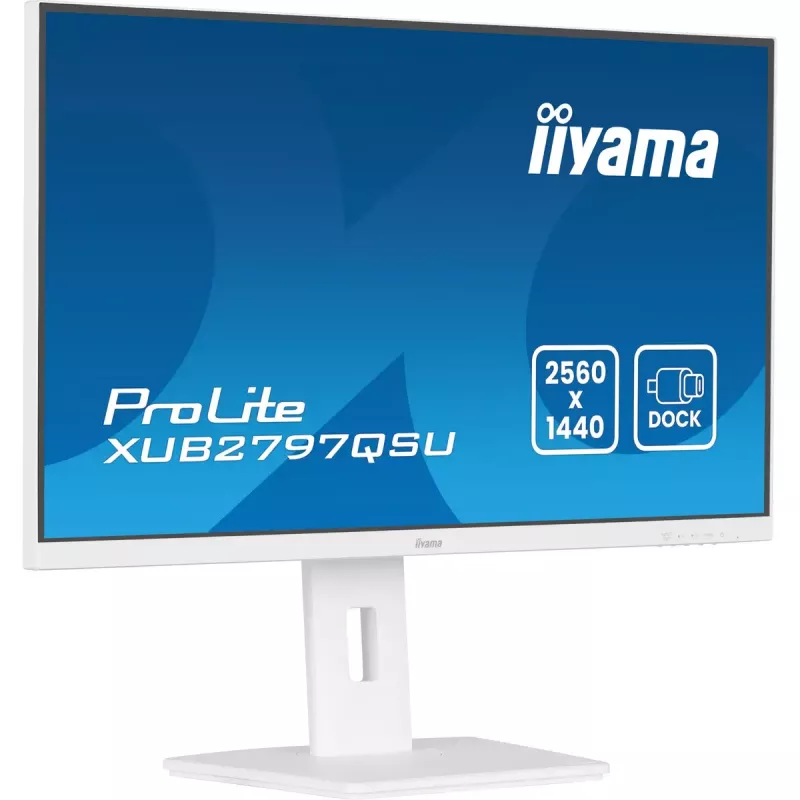 iiyama ProLite XUB2797QSU-W2 Computer Monitor 68,6 cm (27 Zoll) 2560 x 1440 Pixel Quad HD LED Weiß