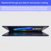 HP EliteBook Ultra G1q AI PC Copilot+ PC Snapdragon X1E-78-100 Laptop 35,6 cm (14 Zoll) Touchscreen 2.2K 16 GB LPDDR5x-SDRAM 512 GB SSD Wi-Fi 6E (802.11ax) Windows 11 Pro Blau