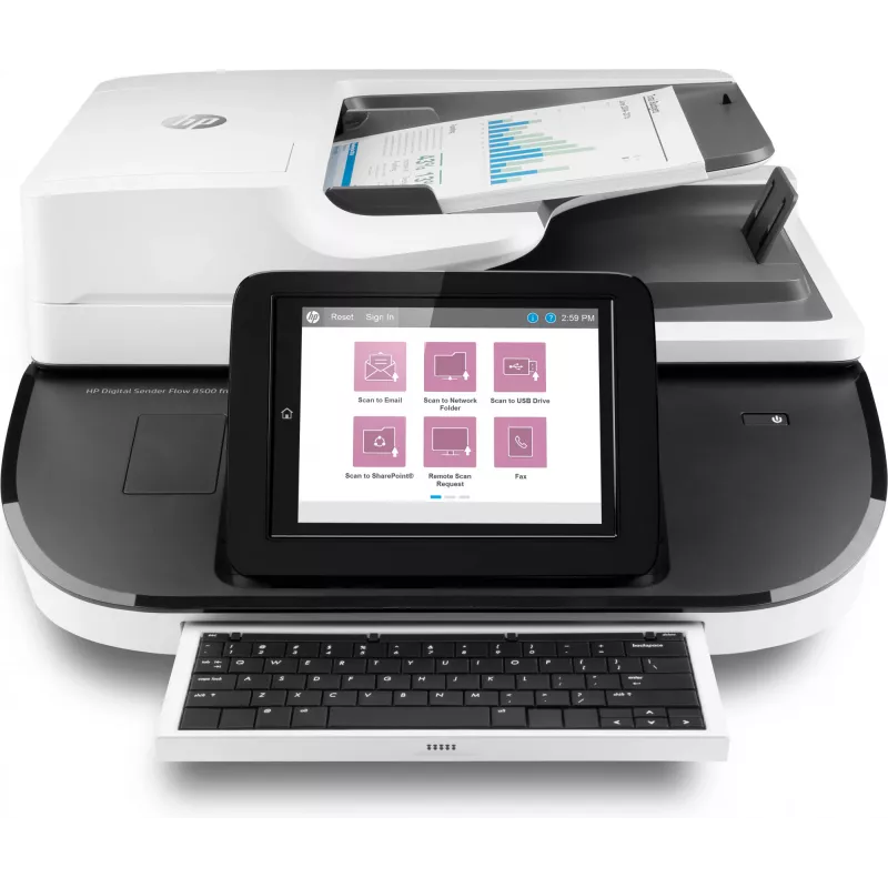 HP Flow 8500 fn2 Flachbett- & ADF-Scanner 600 x 600 DPI