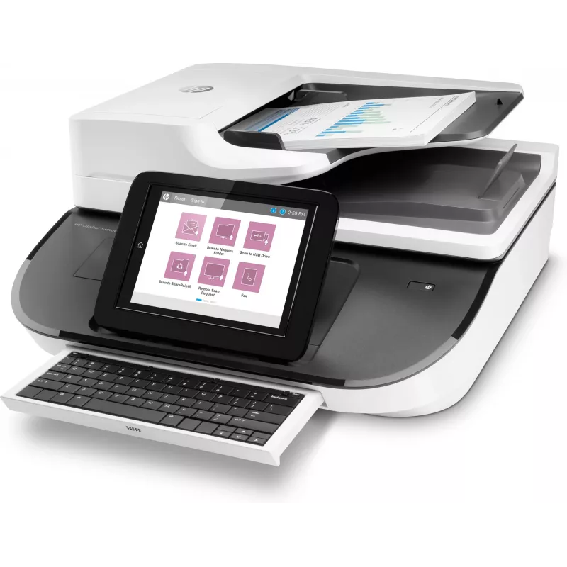 HP Flow 8500 fn2 Flachbett- & ADF-Scanner 600 x 600 DPI