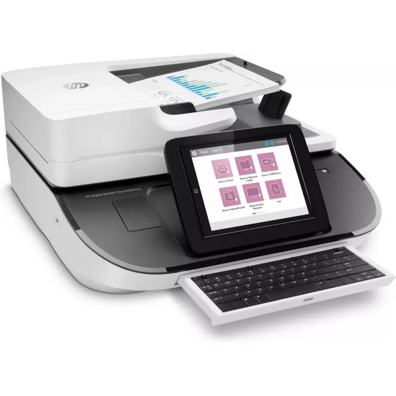 HP Flow 8500 fn2 Flachbett- & ADF-Scanner 600 x 600 DPI