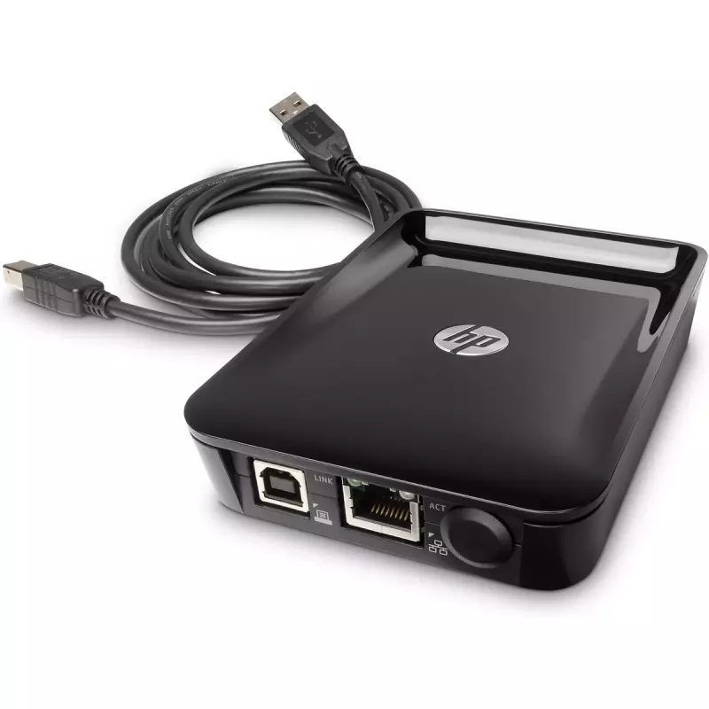 HP Jetdirect LAN Accessory HP 8FP31A Breite 87 mm Tiefe 121,3 mm Höhe 27,5 mm