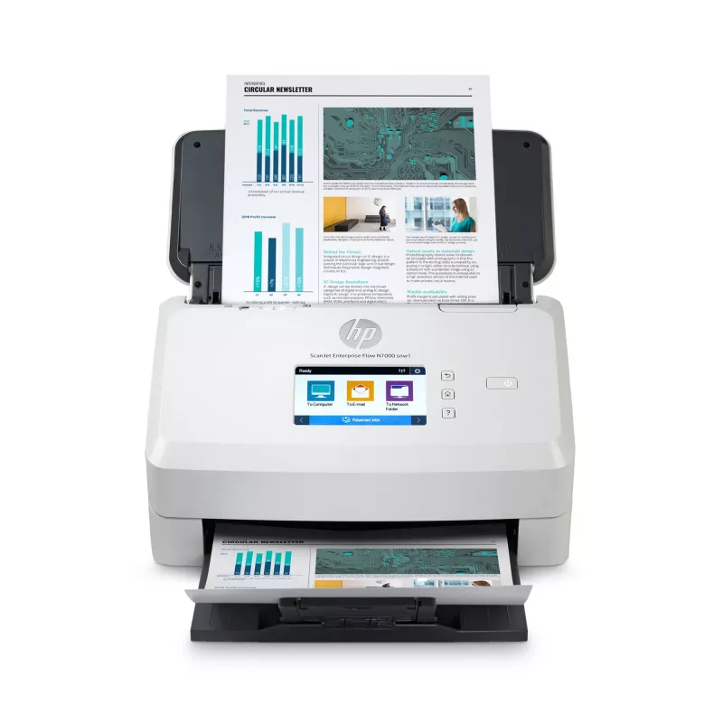 HP Scanjet Enterprise Flow N7000 Einzugsscanner 600 x 600 DPI A4 Weiß