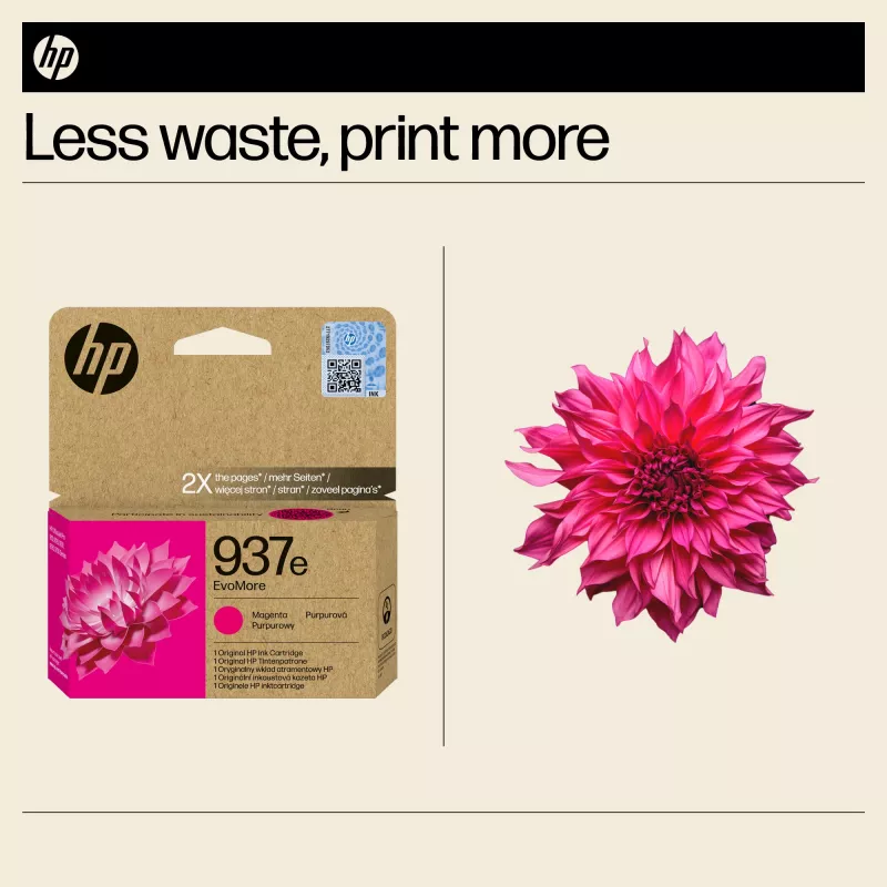 HP 937e EvoMore Magenta Original Tintenpatrone