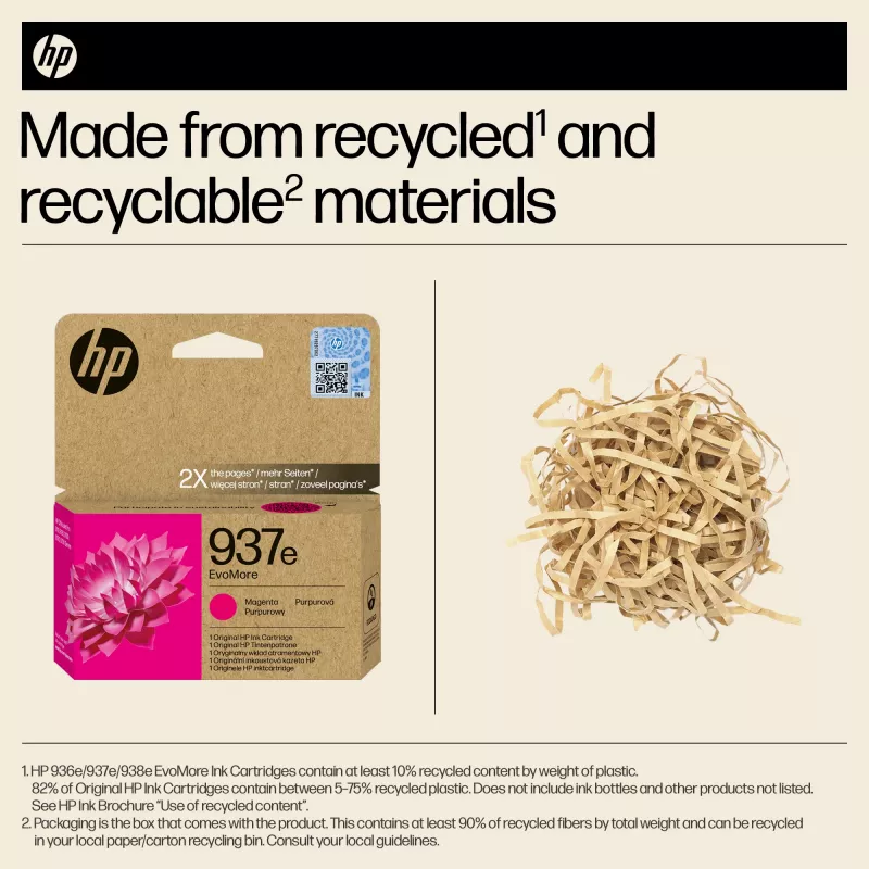 HP 937e EvoMore Magenta Original Tintenpatrone