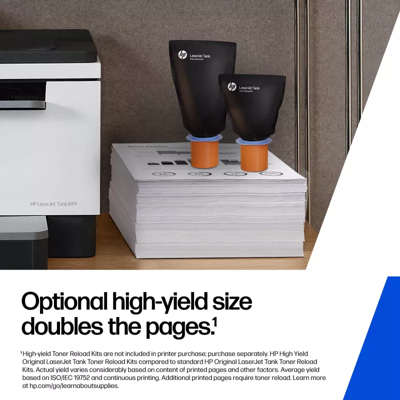 HP 143AD Doppelpack Schwarz Original Neverstop Toner Nachfüllkit