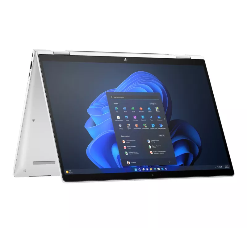 HP Elite x360 1040 G11 Intel Core Ultra 7 155H Hybrid (2-in-1) 35,6 cm (14 Zoll) Touchscreen WUXGA 32 GB LPDDR5x-SDRAM 1 TB SSD Wi-Fi 6E (802.11ax) Windows 11 Pro AI PC Silber