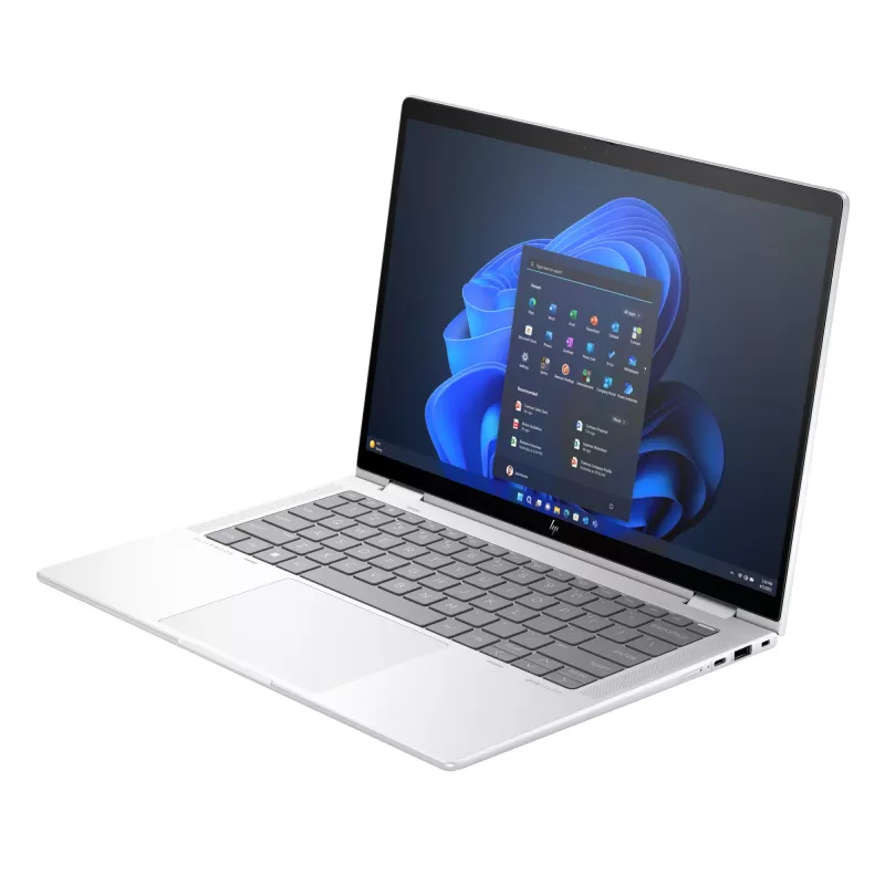 HP Elite x360 1040 G11 Intel Core Ultra 7 155H Hybrid (2-in-1) 35,6 cm (14 Zoll) Touchscreen WUXGA 32 GB LPDDR5x-SDRAM 1 TB SSD Wi-Fi 6E (802.11ax) Windows 11 Pro AI PC Silber