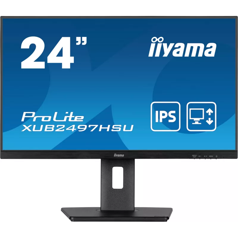 iiyama XUB2497HSU-B2 Computer Monitor 60,5 cm (23,8 Zoll) 1920 x 1080 Pixel Full HD LED Schwarz